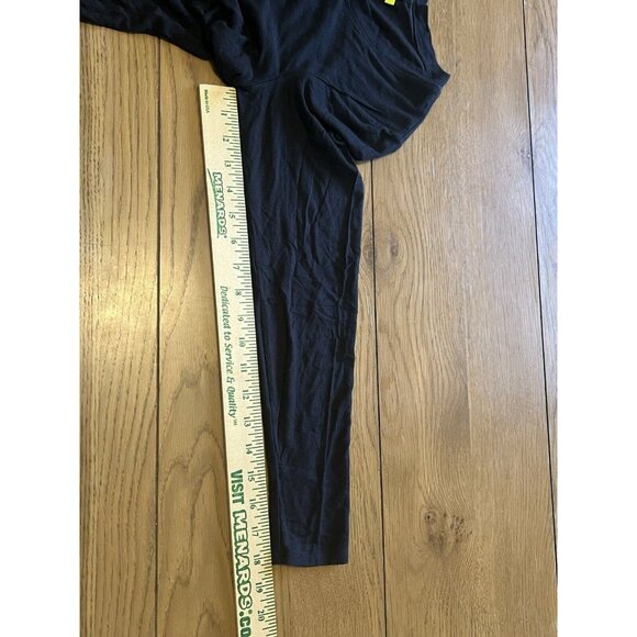 Lysse Top Womens‎ Size Small Black Scoop Neck Drape Long Sleeve Pullover Tunic - Picture 7 of 11